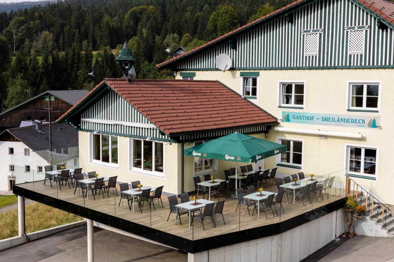 Gasthof Dreilaendereck Schwarzenberg am Bohmerwald Eksteriør bilde