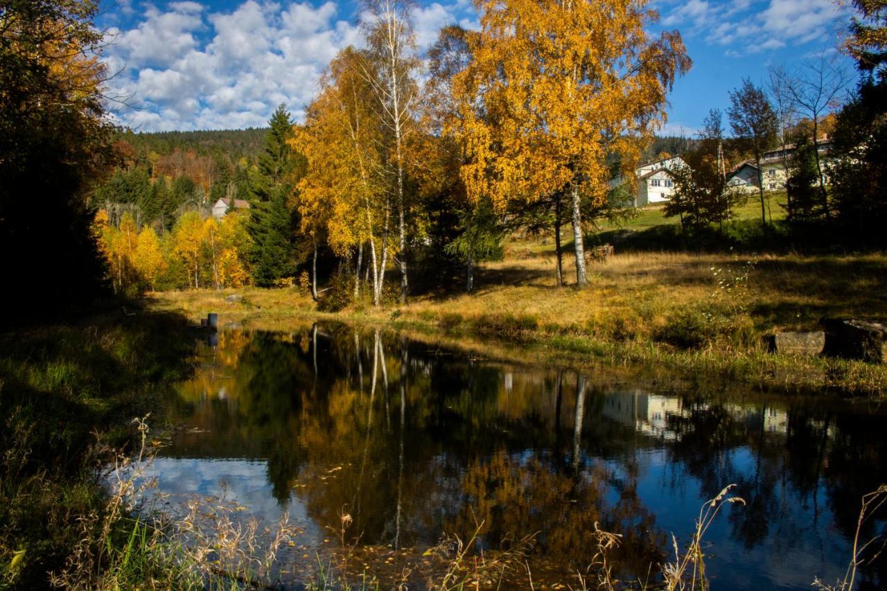 Gasthof Dreilaendereck Schwarzenberg am Bohmerwald Eksteriør bilde