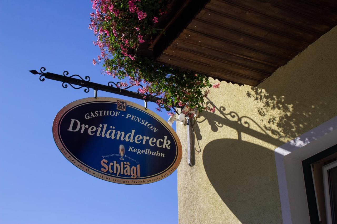 Gasthof Dreilaendereck Schwarzenberg am Bohmerwald Eksteriør bilde